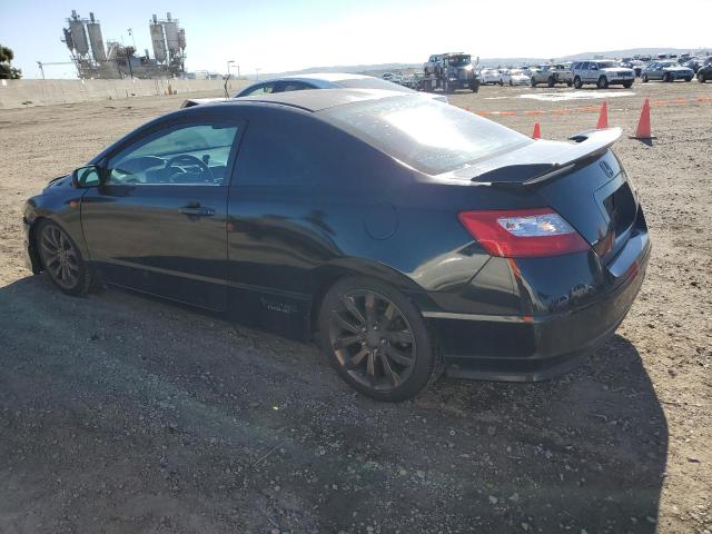 2HGFG21586H701807 - 2006 HONDA CIVIC SI BLACK photo 2