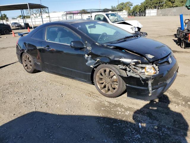 2HGFG21586H701807 - 2006 HONDA CIVIC SI BLACK photo 4