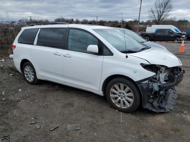 5TDDK3DC5ES090266 - 2014 TOYOTA SIENNA XLE WHITE photo 4