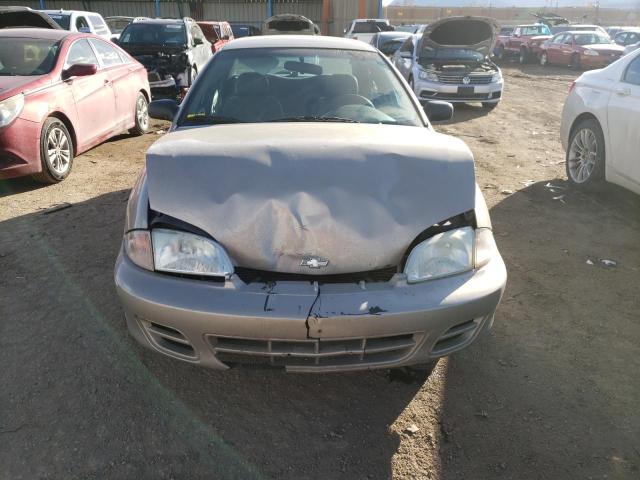 1G1JC524627312979 - 2002 CHEVROLET CAVALIER BASE BEIGE photo 5