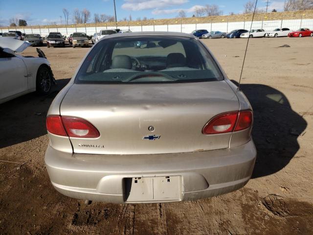 1G1JC524627312979 - 2002 CHEVROLET CAVALIER BASE BEIGE photo 6