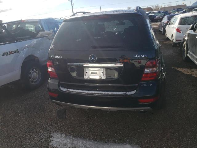 4JGBB8GB9AA539183 - 2010 MERCEDES-BENZ ML 350 4MATIC BLACK photo 6