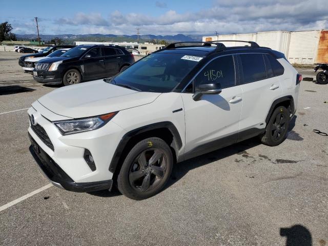 JTMEWRFV9LD545204 - 2020 TOYOTA RAV4 XSE WHITE photo 1