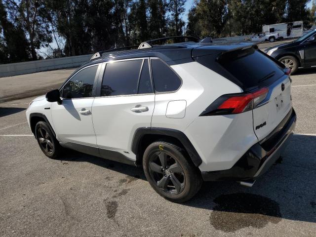 JTMEWRFV9LD545204 - 2020 TOYOTA RAV4 XSE WHITE photo 2