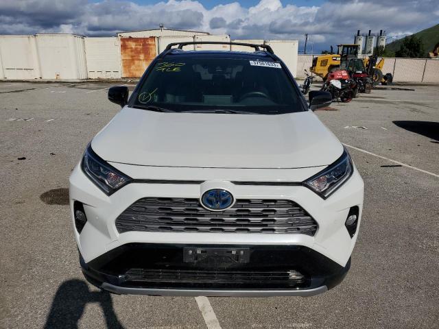 JTMEWRFV9LD545204 - 2020 TOYOTA RAV4 XSE WHITE photo 5