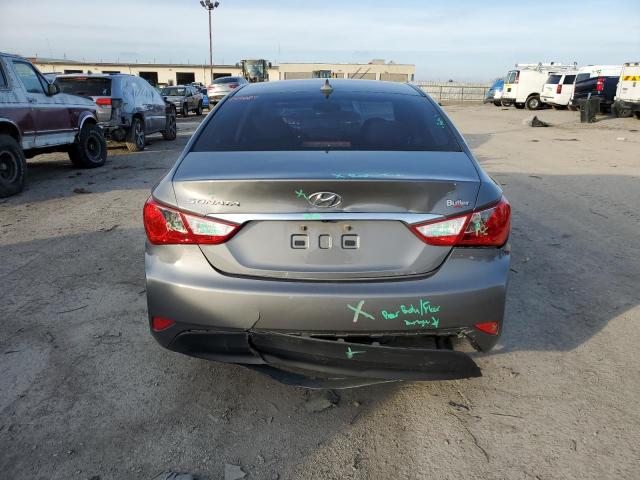 5NPEB4AC4EH931319 - 2014 HYUNDAI SONATA GLS GRAY photo 6