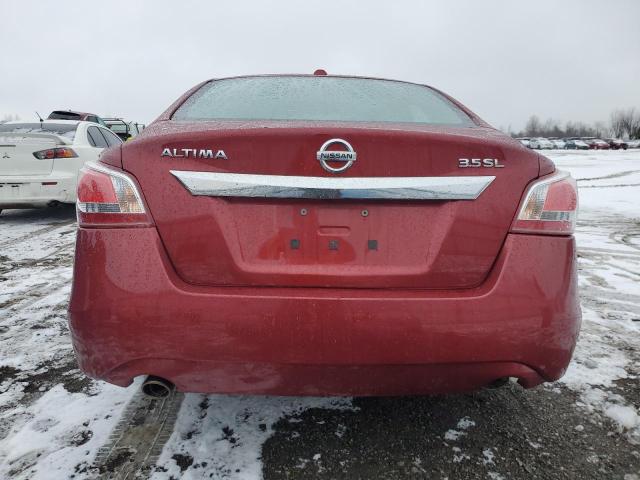 1N4BL3AP8DN487265 - 2013 NISSAN ALTIMA 3.5S RED photo 6