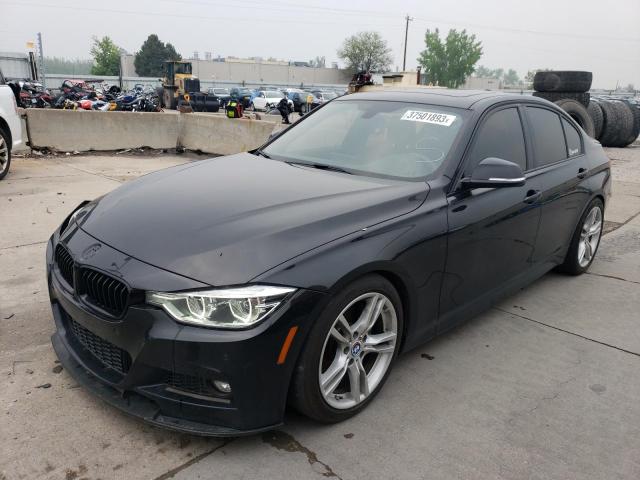 WBA8B3C57JK843072 - 2018 BMW 340 I BLACK photo 1