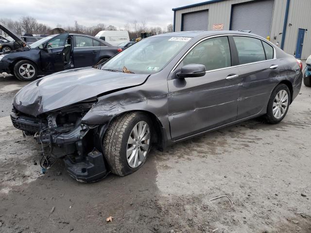 1HGCR2F82EA069691 - 2014 HONDA ACCORD EXL GRAY photo 1