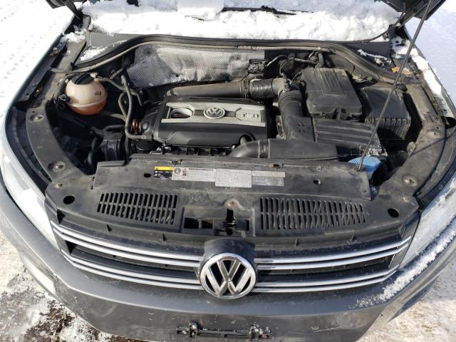 WVGBV3AX1DW594118 - 2013 VOLKSWAGEN TIGUAN S GRAY photo 11