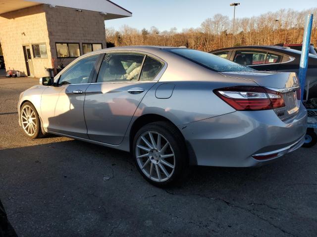 1HGCR2F80HA165792 - 2017 HONDA ACCORD EXL SILVER photo 2