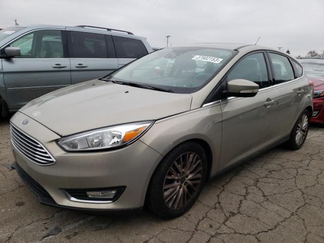 1FADP3N28GL242851 - 2016 FORD FOCUS TITANIUM GOLD photo 1