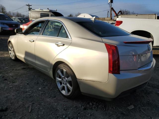 1G6AB5SA7D0135051 - 2013 CADILLAC ATS LUXURY GOLD photo 2