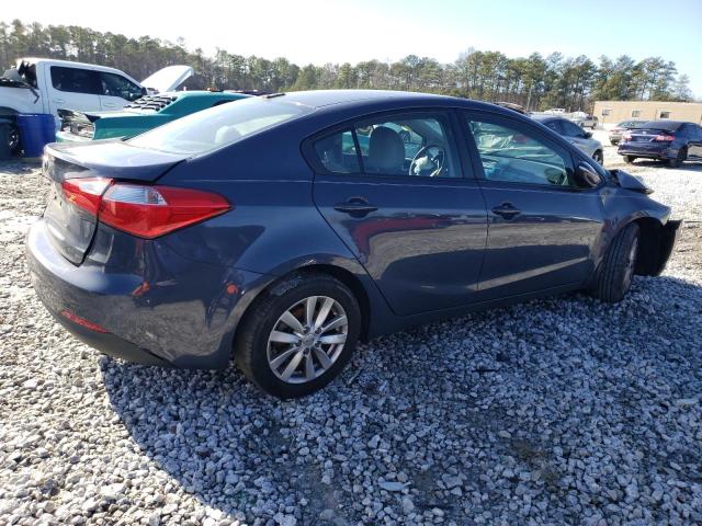 KNAFX4A63E5126280 - 2014 KIA FORTE LX GRAY photo 3