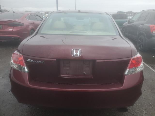 1HGCP26879A108559 - 2009 HONDA ACCORD EXL BURGUNDY photo 6