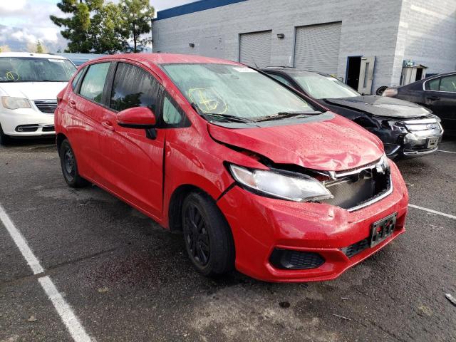 3HGGK5H44KM729939 - 2019 HONDA FIT LX RED photo 4