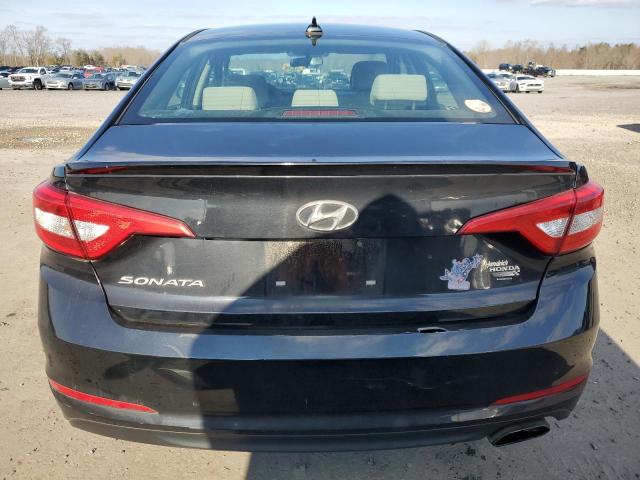 5NPE24AF5HH520333 - 2017 HYUNDAI SONATA SE BLACK photo 6