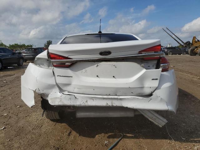 3FA6P0H76HR171845 - 2017 FORD FUSION SE WHITE photo 6