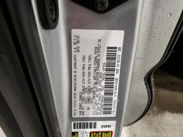 3TYRX5GN8PT086462 - 2023 TOYOTA TACOMA ACCESS CAB Күміс фото 12