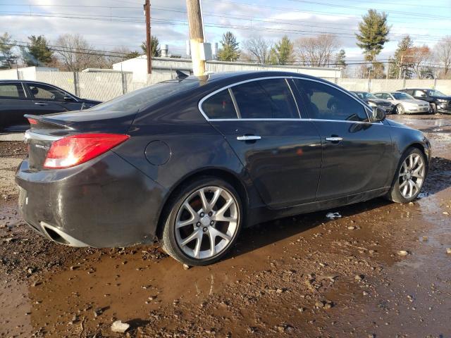 2G4GV5GV2D9174853 - 2013 BUICK REGAL GS BLACK photo 3