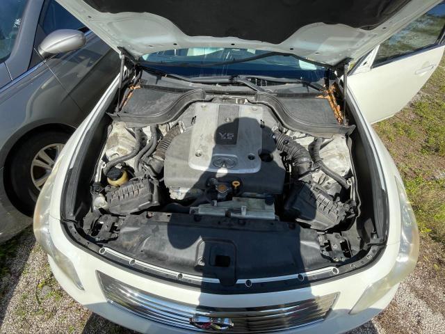 JNKBV61E78M203915 - 2008 INFINITI G35 WHITE photo 7