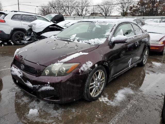 JTKDE167380235302 - 2008 TOYOTA SCION TC Bənövşəyi foto 1