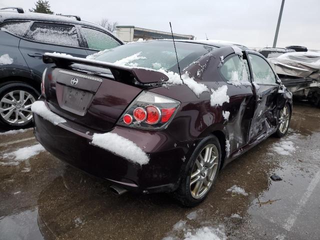 JTKDE167380235302 - 2008 TOYOTA SCION TC Bənövşəyi foto 3