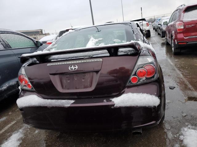 JTKDE167380235302 - 2008 TOYOTA SCION TC Bənövşəyi foto 6