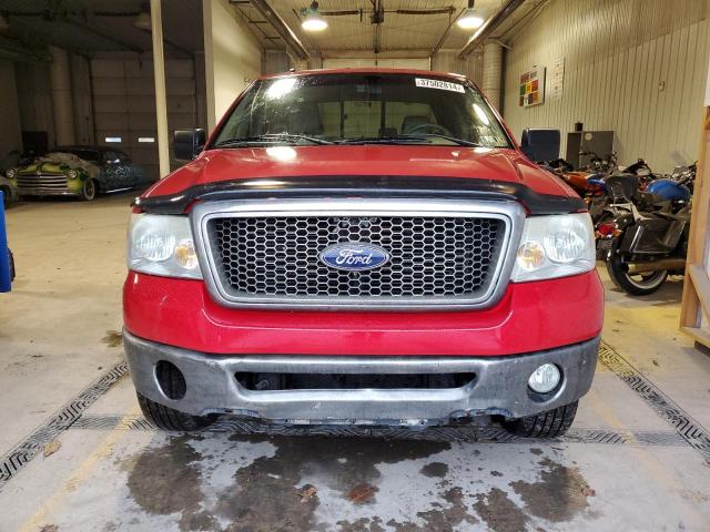 1FTPX12V37NA45522 - 2007 FORD F150 RED photo 5