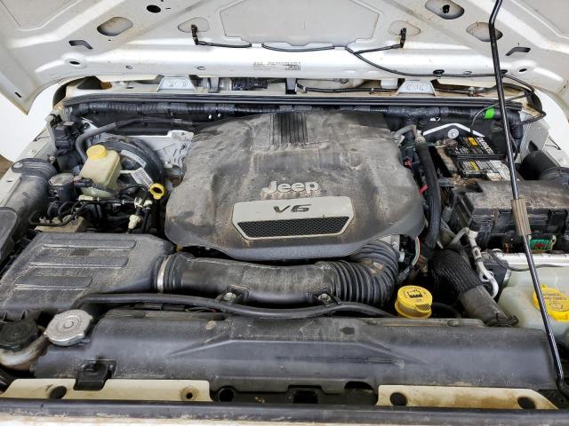 1C4BJWKG9GL211760 - 2016 JEEP WRANGLER U SPORT Weiß Foto 11