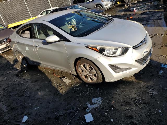 5NPDH4AE5GH680549 - 2016 HYUNDAI ELANTRA SE SILVER photo 4