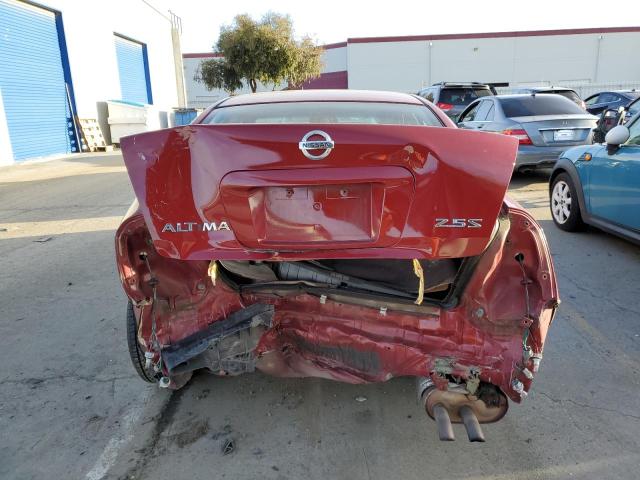 1N4AL11D96N404435 - 2006 NISSAN ALTIMA S BURGUNDY photo 6