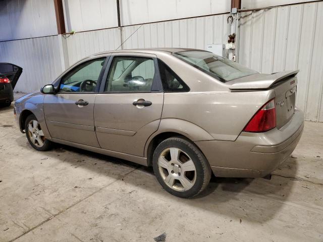 1FAFP34N95W151684 - 2005 FORD FOCUS ZX4 TAN photo 2