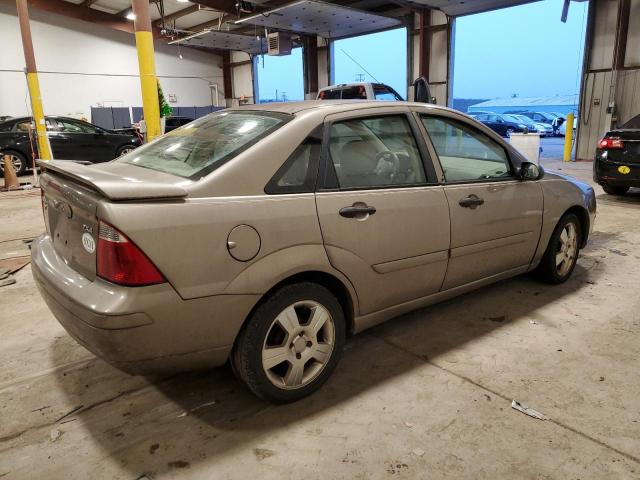 1FAFP34N95W151684 - 2005 FORD FOCUS ZX4 TAN photo 3