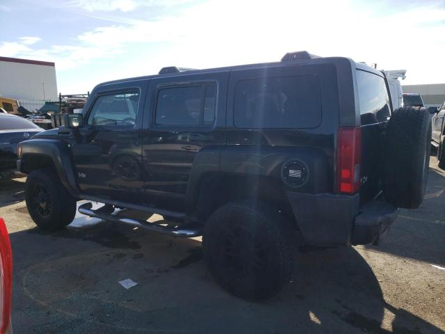 5GTEN13E598117858 - 2009 HUMMER H3 BLACK photo 2