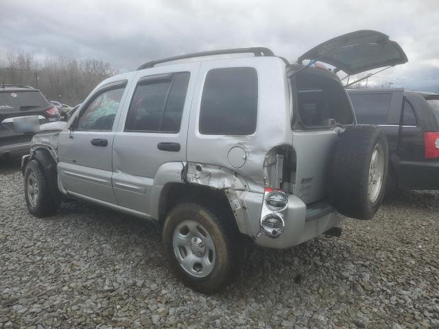 1J8GL58K12W279413 - 2002 JEEP LIBERTY LIMITED SILVER photo 2