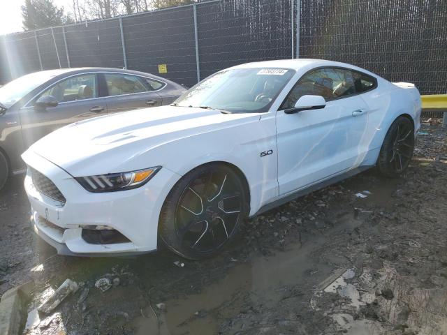 1FA6P8CF4G5228929 - 2016 FORD MUSTANG GT WHITE photo 1