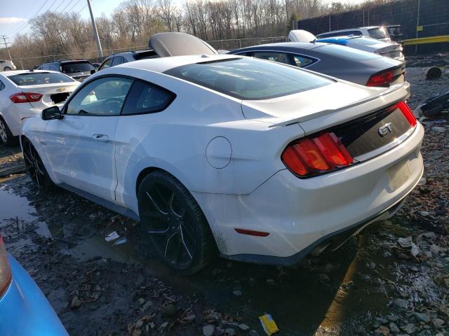 1FA6P8CF4G5228929 - 2016 FORD MUSTANG GT WHITE photo 2