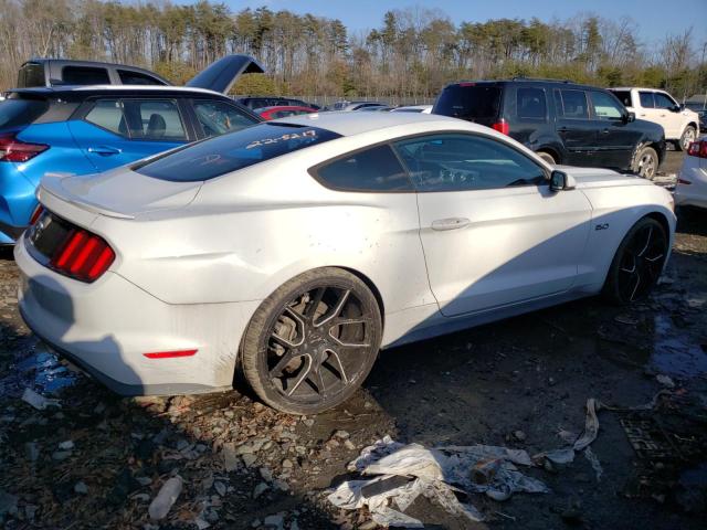 1FA6P8CF4G5228929 - 2016 FORD MUSTANG GT WHITE photo 3