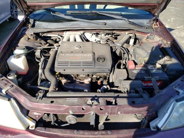 4T1BF28B04U382775 - 2004 TOYOTA AVALON XL BURGUNDY photo 11