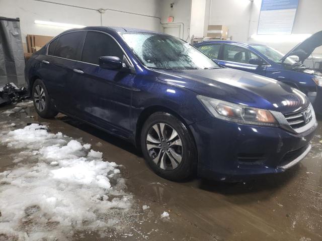 1HGCR2F34DA110423 - 2013 HONDA ACCORD LX BLUE photo 4