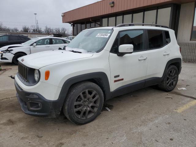 ZACCJABT6GPD12108 - 2016 JEEP RENEGADE LATITUDE WHITE photo 1