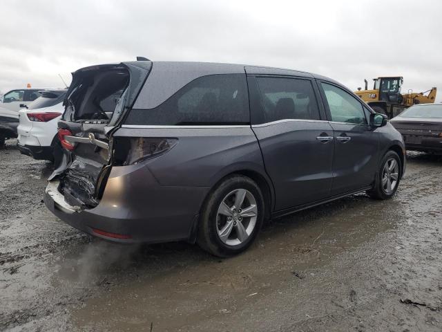 5FNRL6H72JB014052 - 2018 HONDA ODYSSEY EXL GRAY photo 3