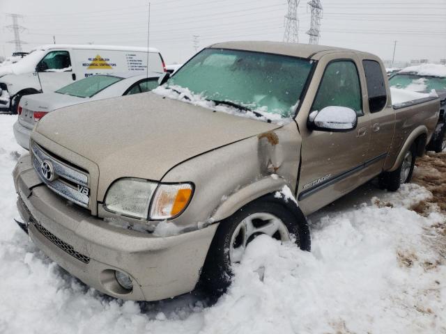 5TBBT44163S332772 - 2003 TOYOTA TUNDRA ACCESS CAB SR5 TAN photo 1