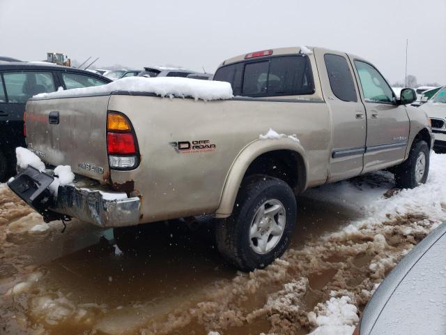 5TBBT44163S332772 - 2003 TOYOTA TUNDRA ACCESS CAB SR5 TAN photo 3