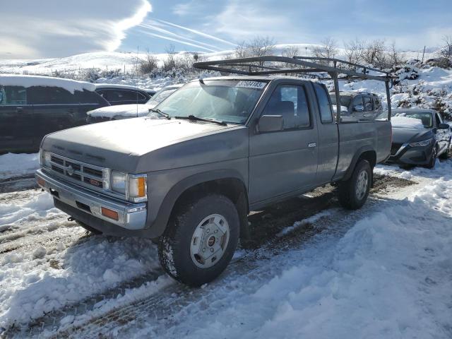 1N6HD16Y9LC425128 - 1990 NISSAN D21 KING CAB SILVER photo 1