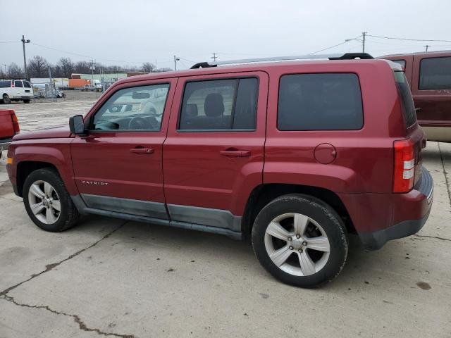 1J4NT4GB5BD151286 - 2011 JEEP PATRIOT LATITUDE BURGUNDY photo 2