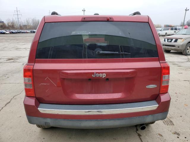 1J4NT4GB5BD151286 - 2011 JEEP PATRIOT LATITUDE BURGUNDY photo 6