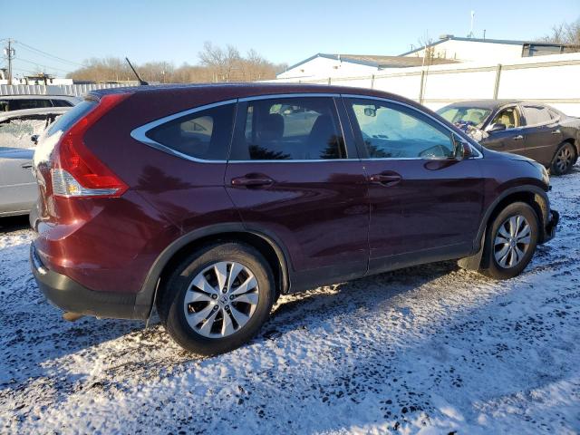 5J6RM4H58EL042130 - 2014 HONDA CR-V EX RED photo 3