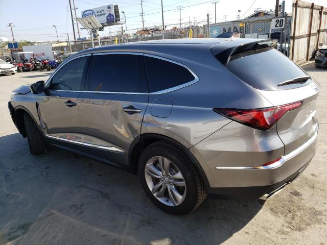 5J8YE1H35PL022255 - 2023 ACURA MDX GRAY photo 2